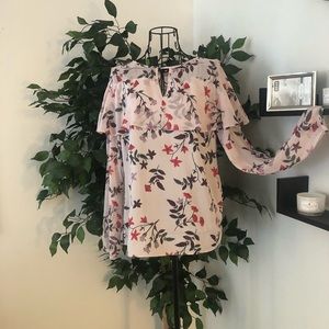 NWT Lauren Conrad Blouse Top Long Sleeve